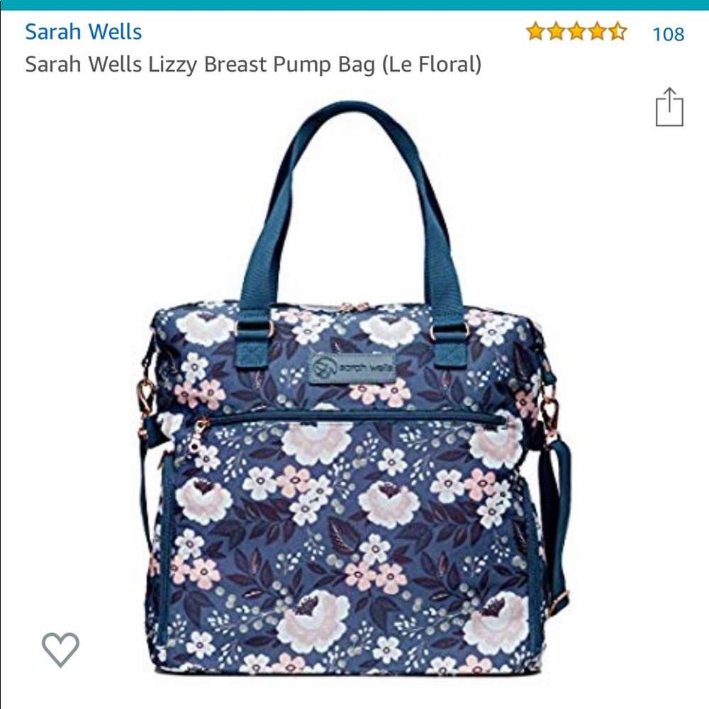 SARAH WELLS pump bag